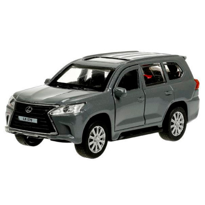 Машина инерционная Lexus LX-570 12 см Технопарк LX570-12-GY 1